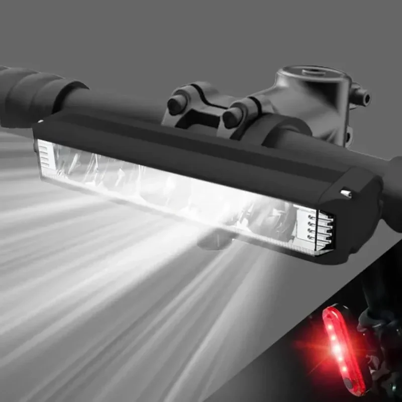 Cykellygte - 1400 Lumen | Vandafvisende | USB Genopladelig