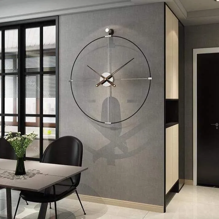 Stort Vægur til Elegant Indretning - Moderne Design
