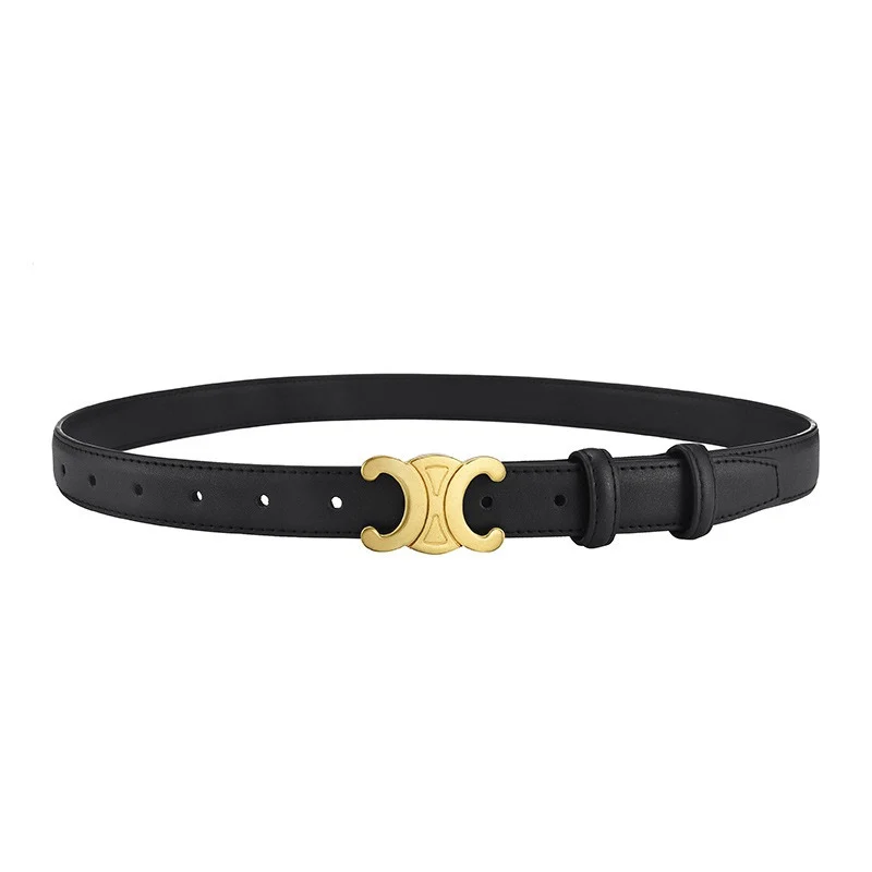 Kvinders Bælte med Guld og Elegant Design