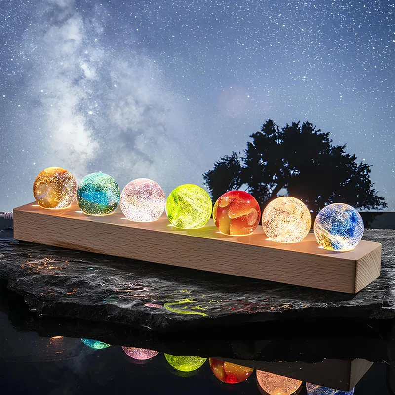 AstroGlow Luminøse Krystaller - Cosmo Kugler