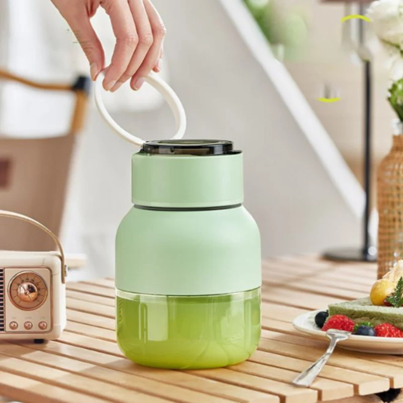Bærbar 2-i-1 Blender og Saftpresser