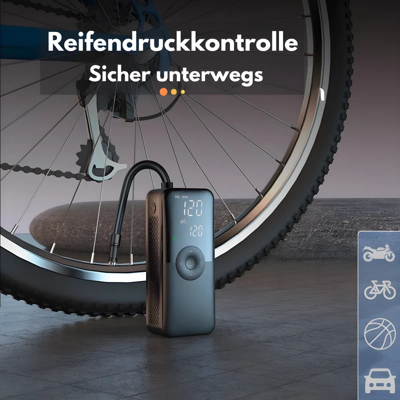 Smart Bærbar Luftpumpe – AirBuddy Plus