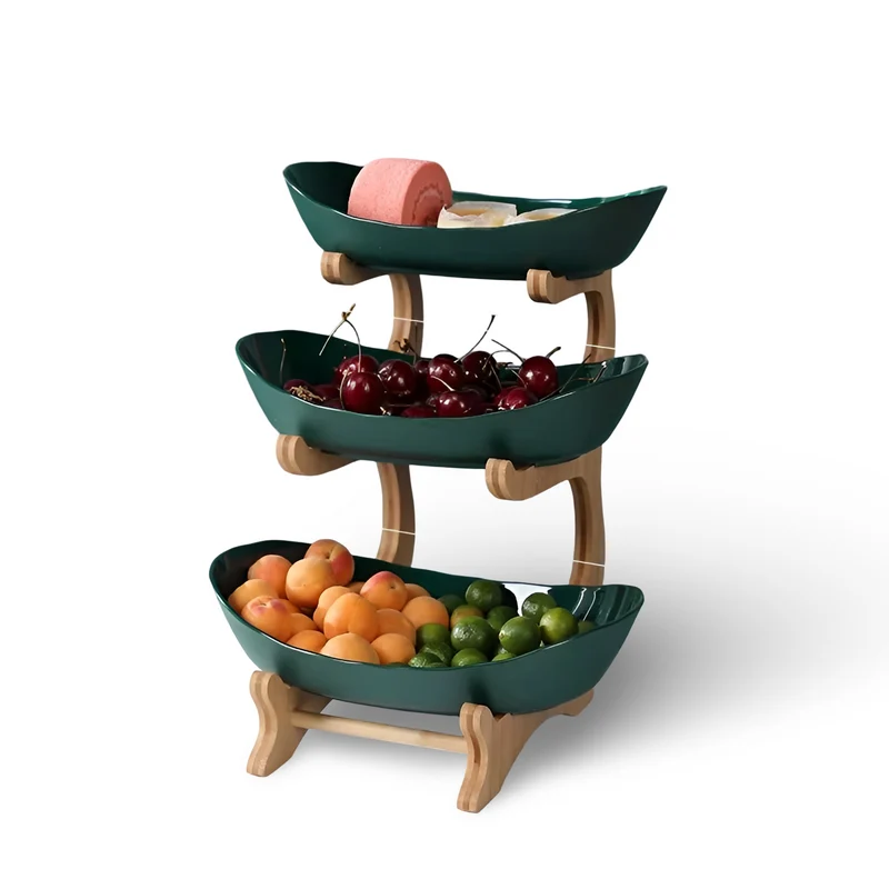 Flot flertrins frugtskål - Elegant opbevaring til snacks