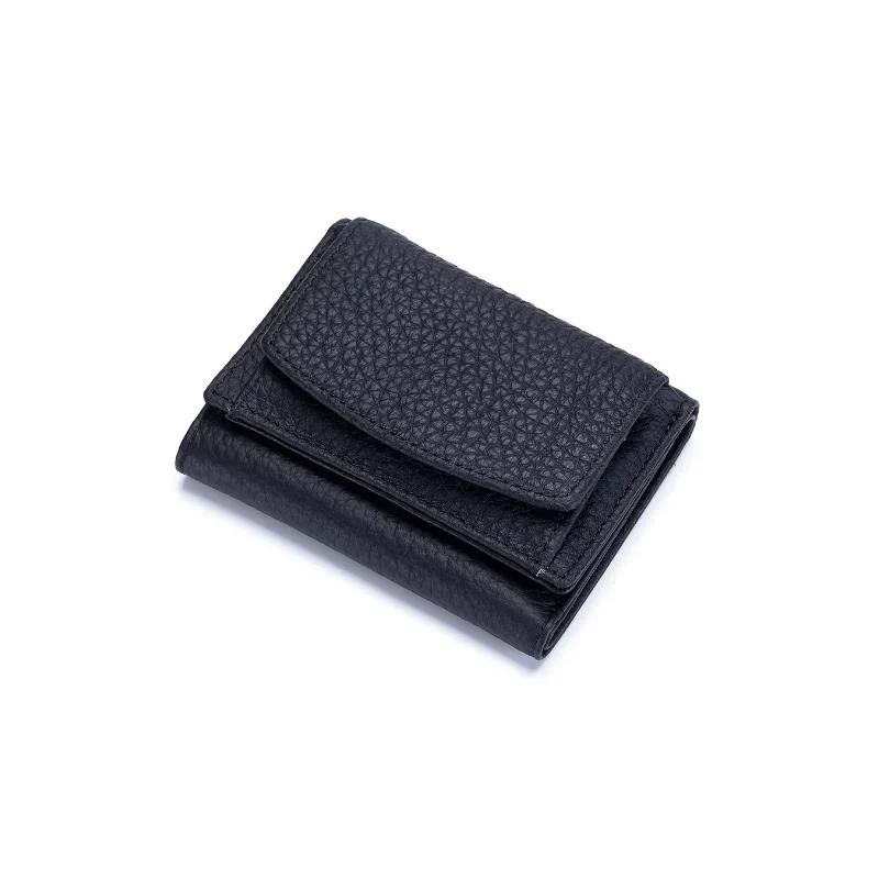 Elegant RFID Pung i Håndlavet Læder