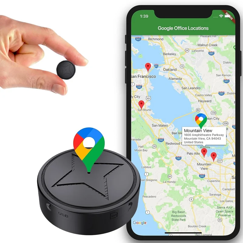 Avanceret GPS Tracker med Skyde Audiofunktion