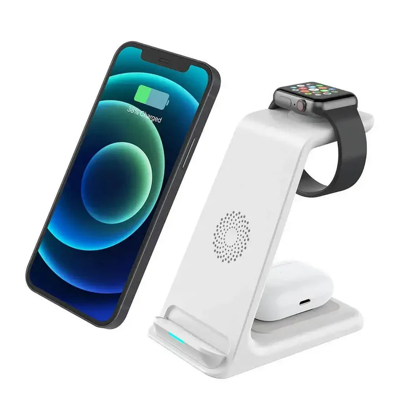 SmartLader 20W | Hurtig trådløs oplader til iPhone, AirPods og Apple Watch