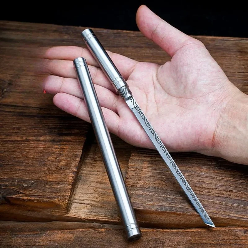 Diskret Mini Foldekniv til Selvforsvar med Ergonomisk Håndtag – Kompakt Sikkerhedsværktøj