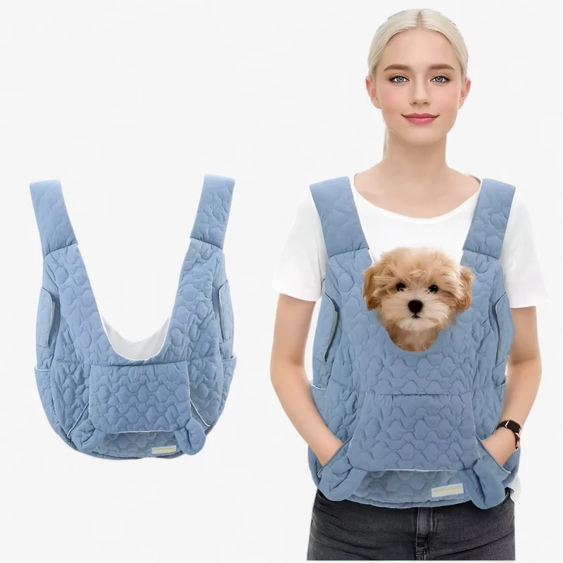 Vandtæt taske til kæledyr op til 10 kg | Behagelig til katte og små hunde | Med ergonomiske stropper