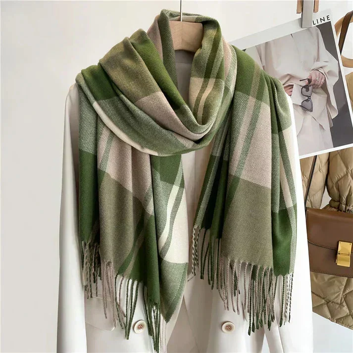 Elegant Cashmere-inspireret Tørklæde til Alle Anledninger