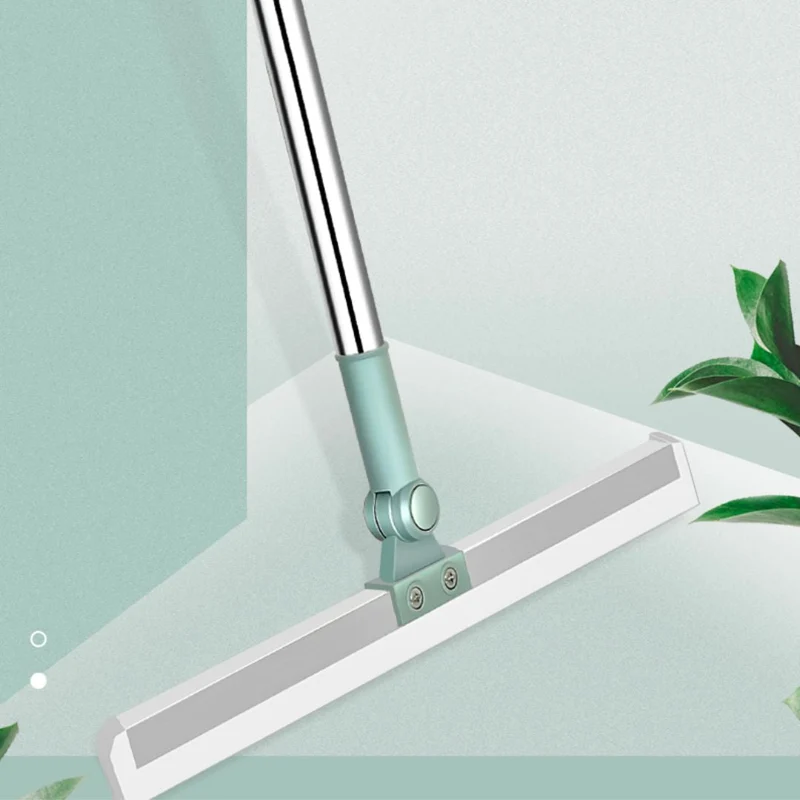 SmartClean Pro | Ergonomisk skovl med silikonebørster til alle gulvtyper
