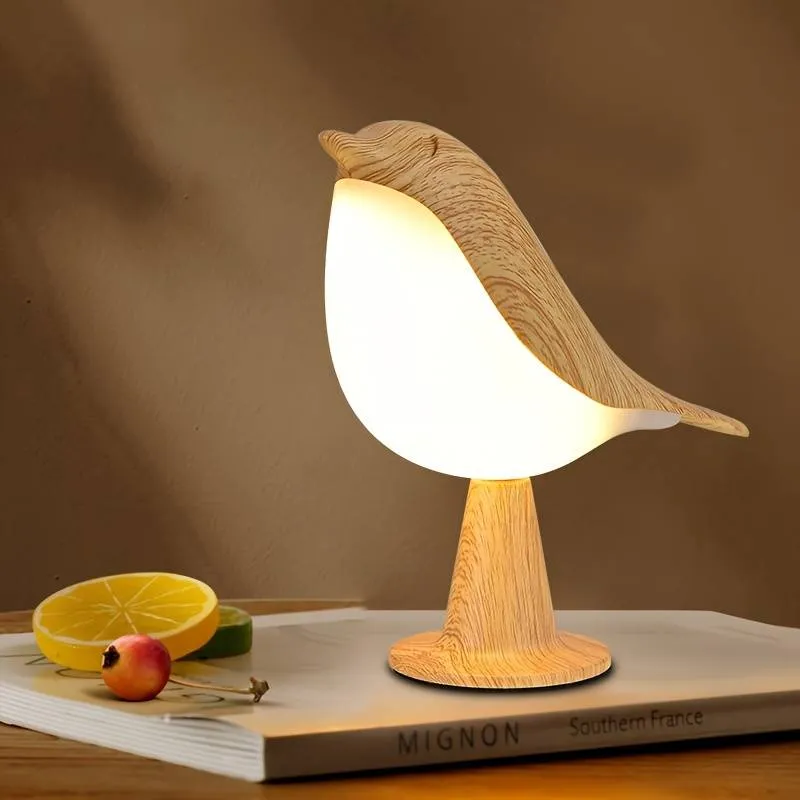 Taktile Natlampe i Fugleform - Skab Den Perfekte Stemning