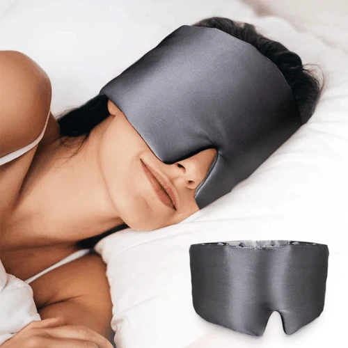 Blødt og Polstret Sovemaske til Bedre Søvnoplevelse