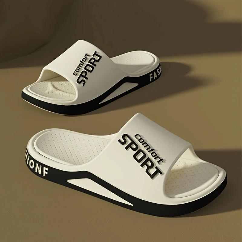Letvægts unisex sportssandaler med komfortabelt slip-on design
