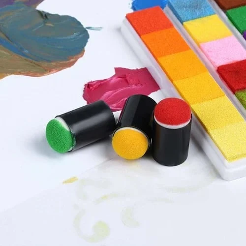 Farvesæt til Fingerkunst – Kreativ Leg for Børn