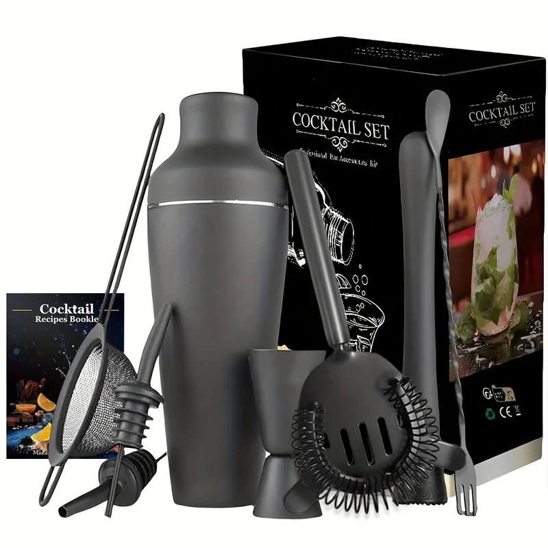 Professionelt Cocktail Sæt - Bartender Pro