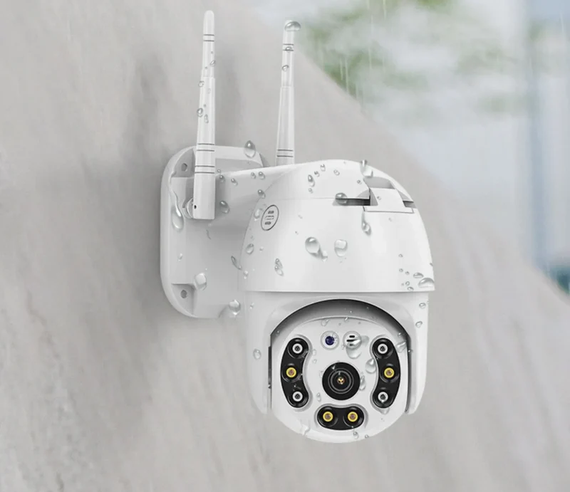 Komplet Sikkerhedspakke med 4 WiFi Overvågningskameraer