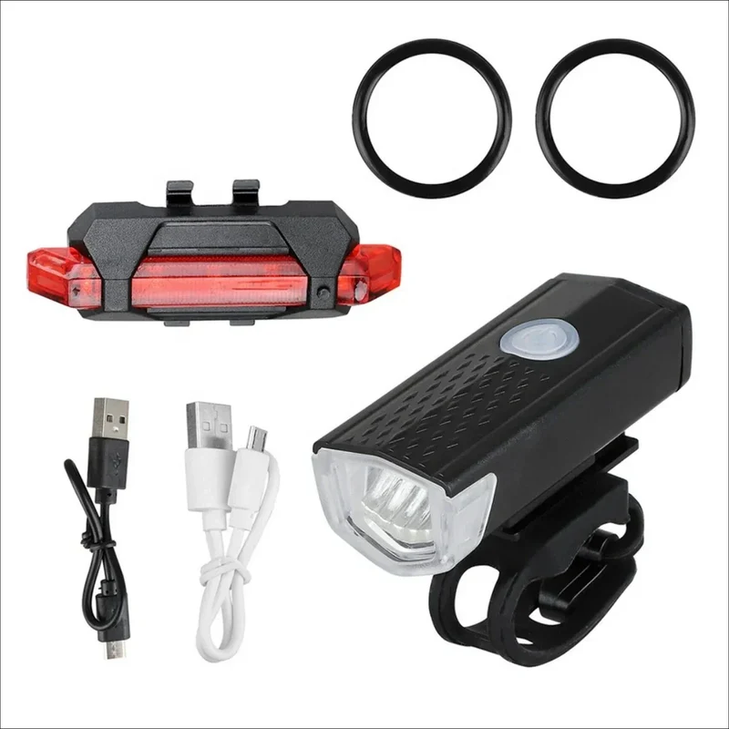 Bicycle Light Set BrightSafe USB – Sikkerhed og Komfort