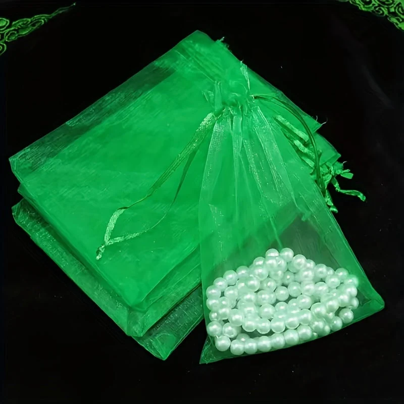 Elegant Sætpakker i Organza – Ideelle til Gaver og Festdekorationer