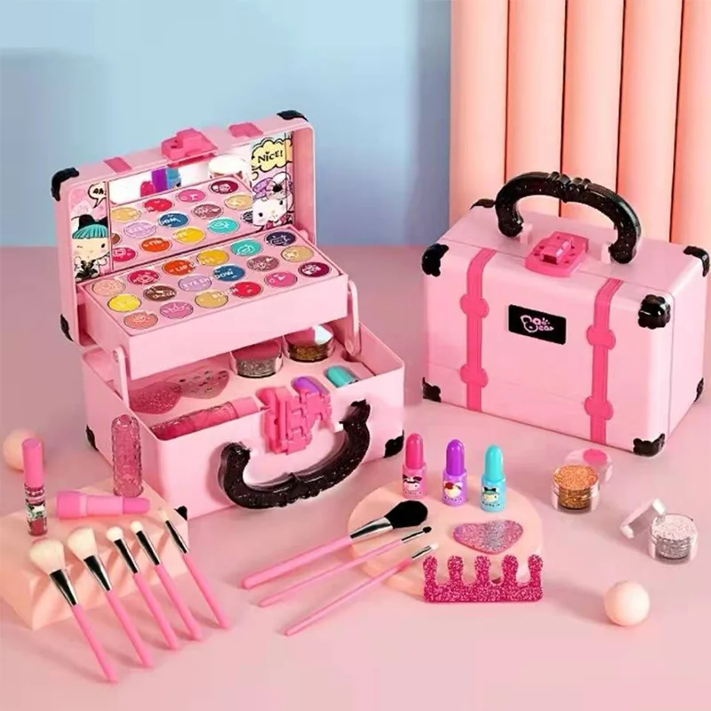 Farvestrålende Make-up Sæt til Små Kreatører