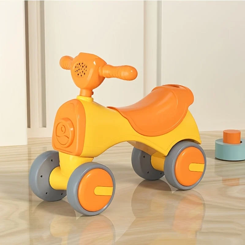 Sikker Balancecykel til Børn – Lær at Gå og Stå med Farverig Sjov