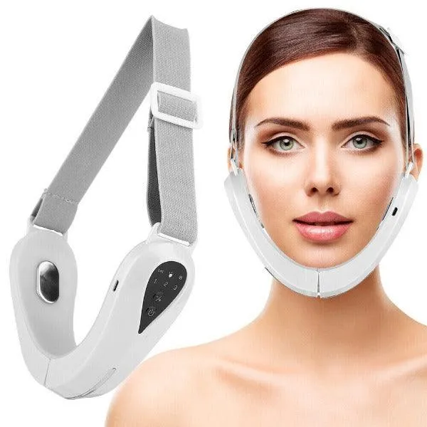 V-Face Modelerende Massager til Dobbelthage med Varmefunktion