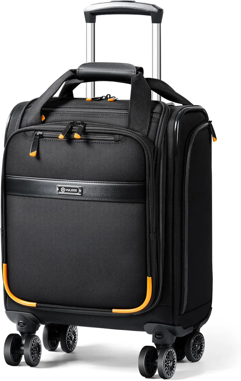 Godkendt håndbagage til flyrejser med drejelige hjul og laptoprum