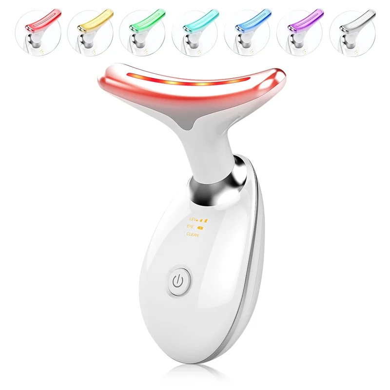 Ansigtmassageapparat med 7 Farver