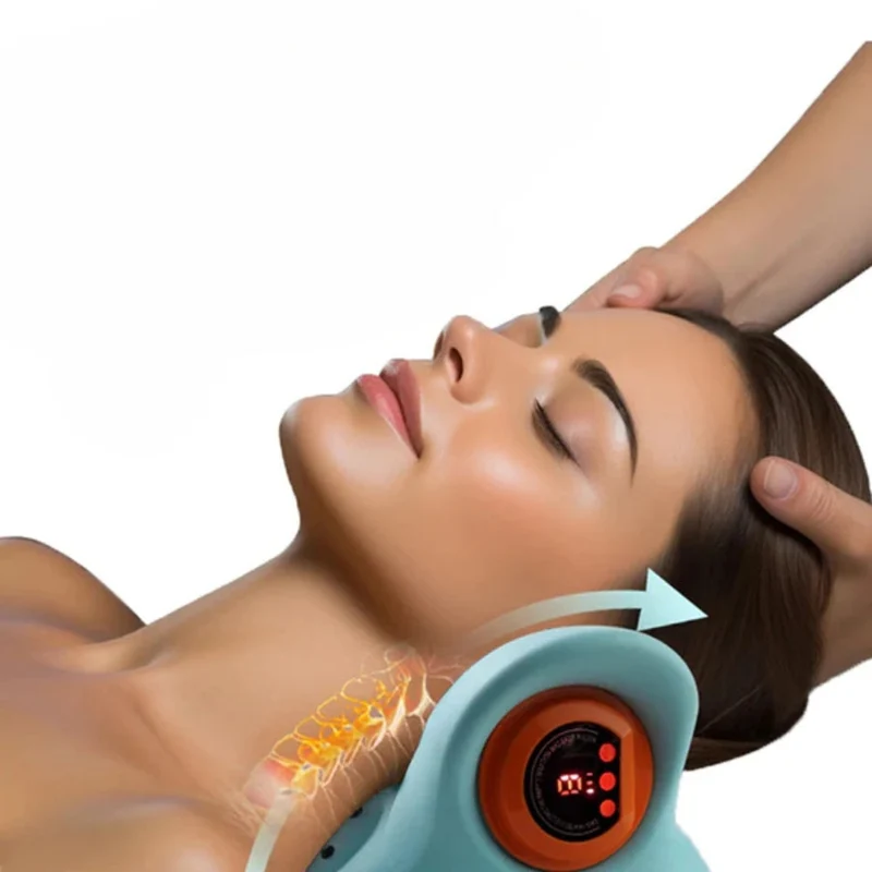 EMS Nakke Massager til Smertelindring og Afslapning