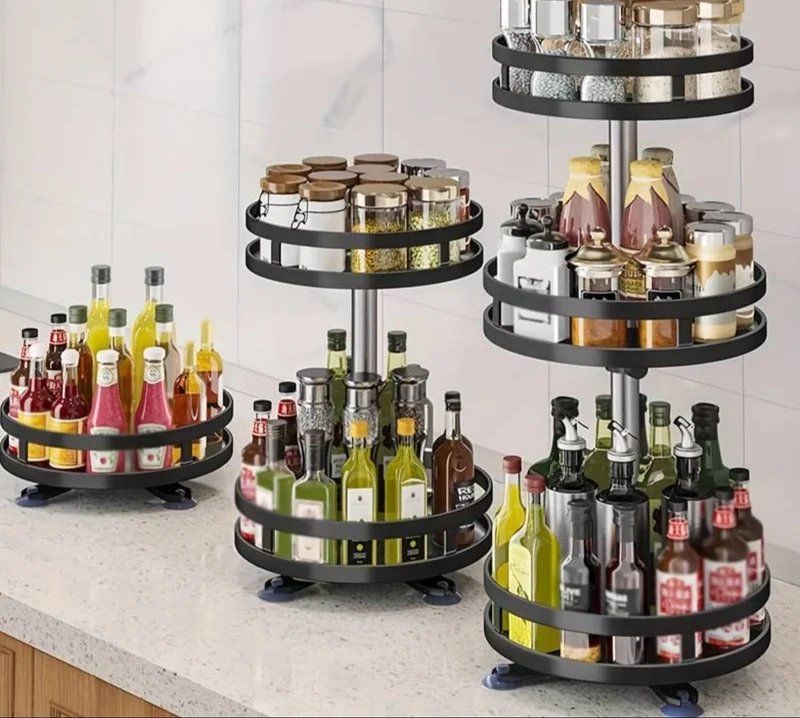 Roterende Opbevaringshylde - 360° Twist Rack