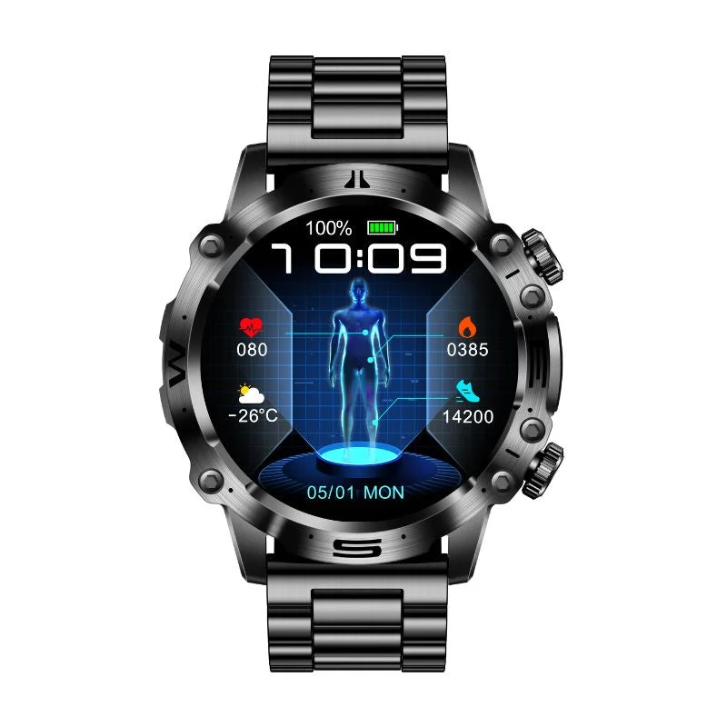 Intelligent Sundhedsovervågning Smartwatch med ECG