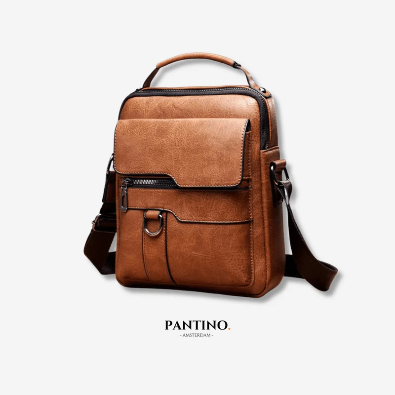 Elegant Crossbody Taske i Kvalitetslæder – Perfekt til Hverdag