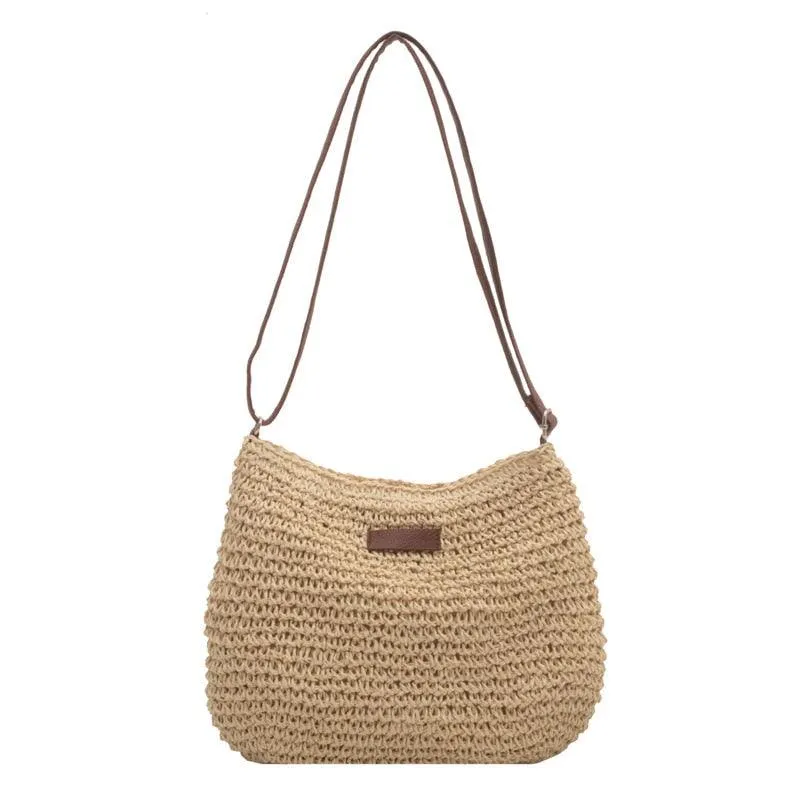 Elegante Strandtaske med Boho-Chic Design