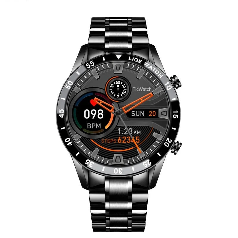 Smartwatch til mænd i luksusdesign