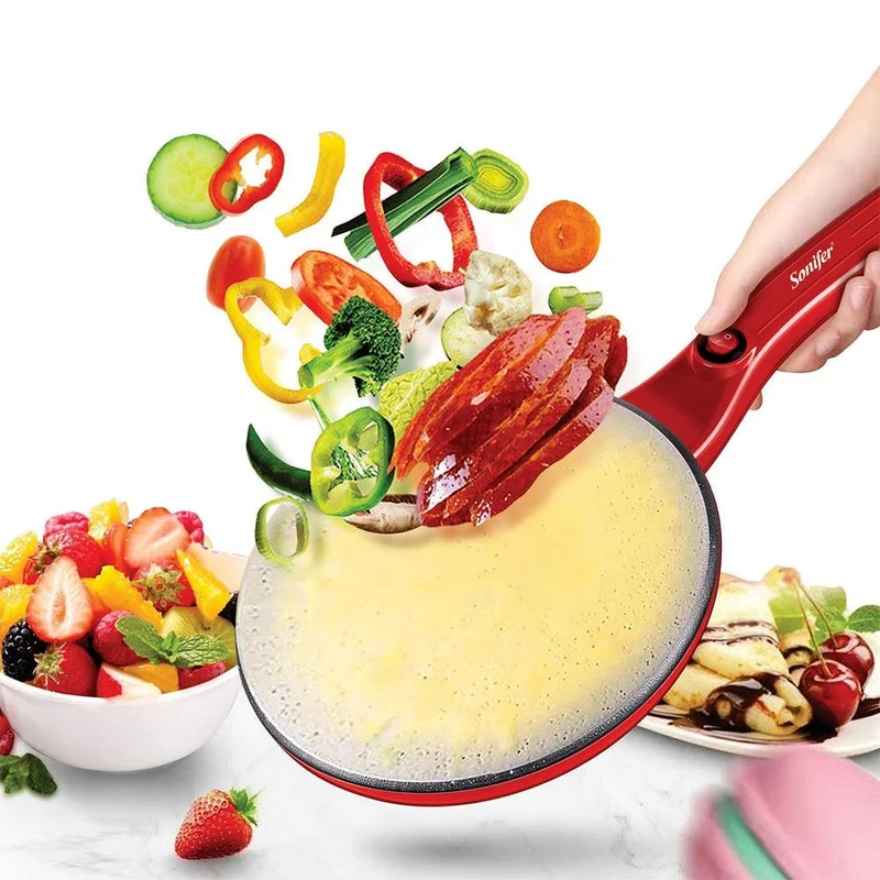 Elektrisk crêpe-maskine - Perfekte crêpes hver gang