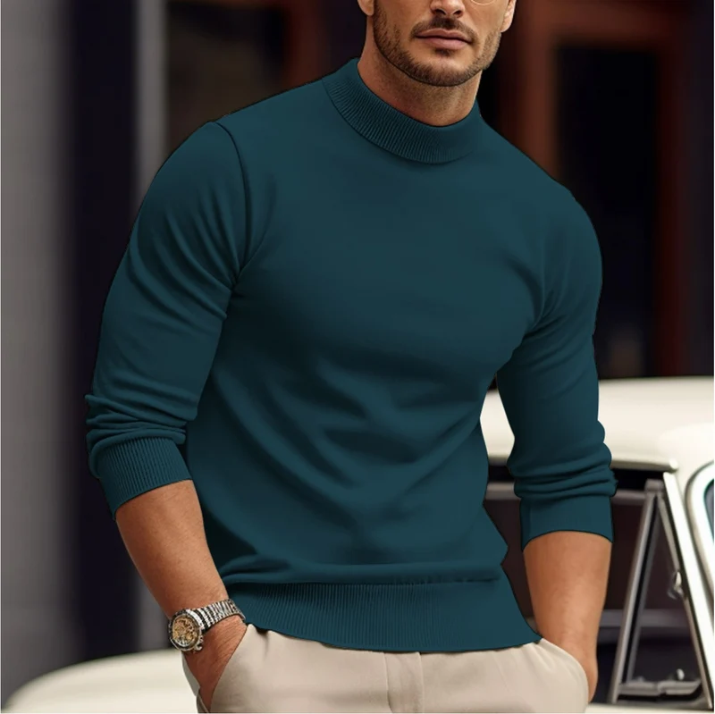 Stilfuld Herresweater - Lange Ærmer - Komfort og Design