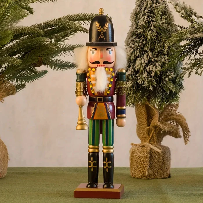 Træsoldat Nøddeknækker - Klassisk Juleudsmykning