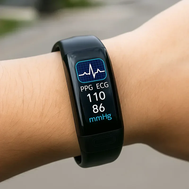 Smartwatch med EKG-overvågning og blodtryk | Forbundet sundhedsur