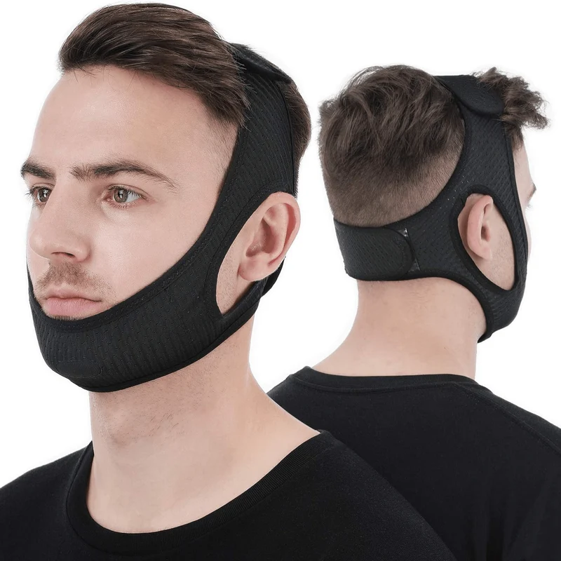 Anti-Snorke Bælte Kinriem - Effektiv Løsning mod Snorken