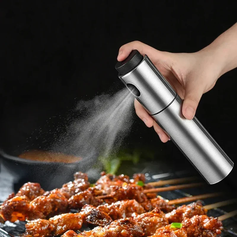 Elegant Spritzer til Sund Madlavning – 100 ml Stålflaske