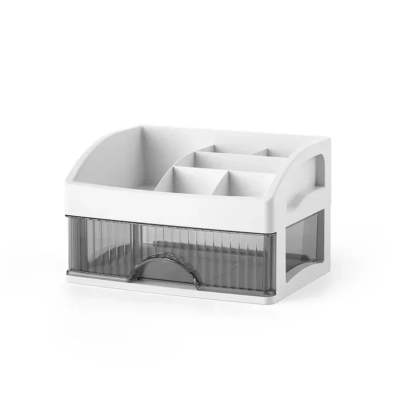 Gennemsigtig Makeup Organizer i Akryl - Klar Design