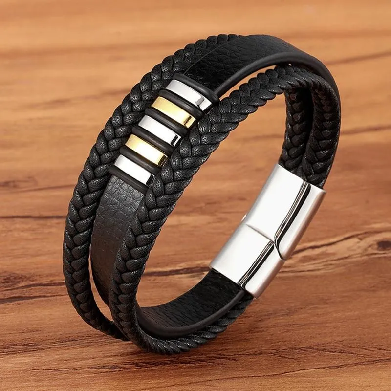 Stilfulde Ægte Læderarmbånd til Mænd