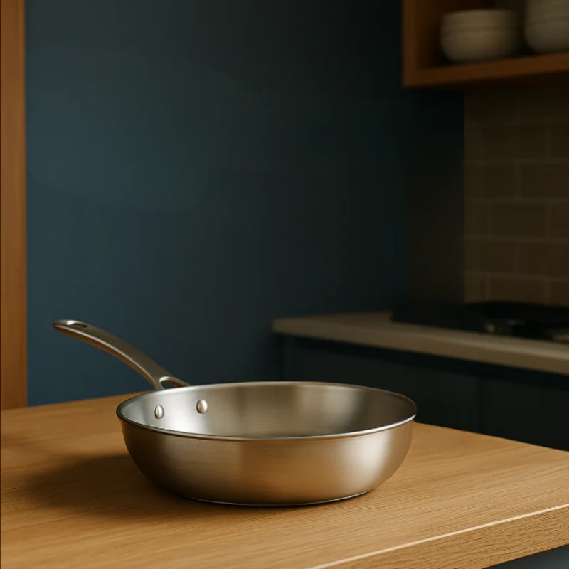 Advanced Durable Hammered Titanium Induction Frying Pan