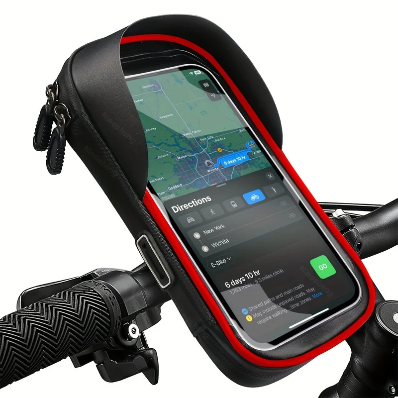 Vandtæt Telefonholder til Cykel og Motorcykel | 360° Justerbar