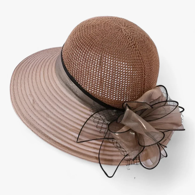 Elegant Solhat til Kvinder med Bred Skygge – Solara