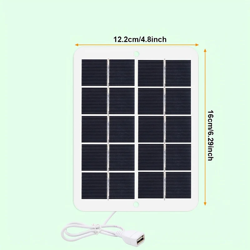 Bærbar Solpanel med USB – Strøm Overalt og Når Som Helst
