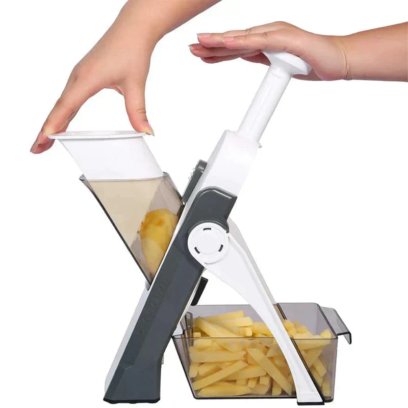 Slicer Pro - Multifunktionel Grøntsagsslicer i Rustfrit Stål