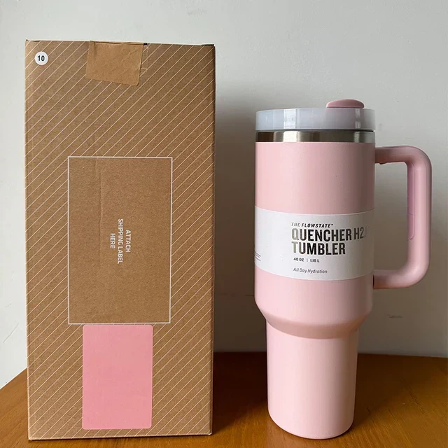 Isoleret Drikkebeholder med Tæt Låg og Sugerør – ChillTumbler