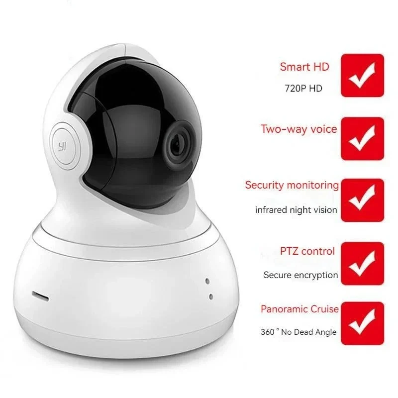 Smart Baby Monitor med 360° Nattesyn og Tovejs Audio