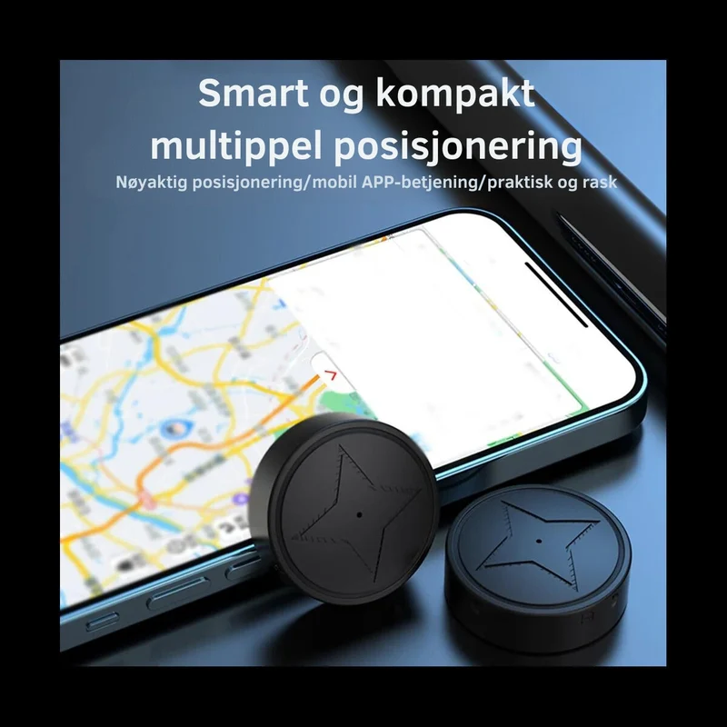 Sikkerhedsovervågning - Kompakt GPS Tracker til Biler med Øjeblikkelig Alarm