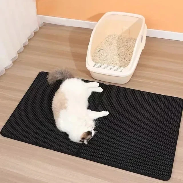 Sandmåtte til katte med dobbelt lag – Få 2 for 1!